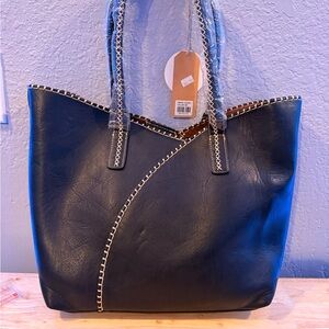 Elegant Black Tote Bag